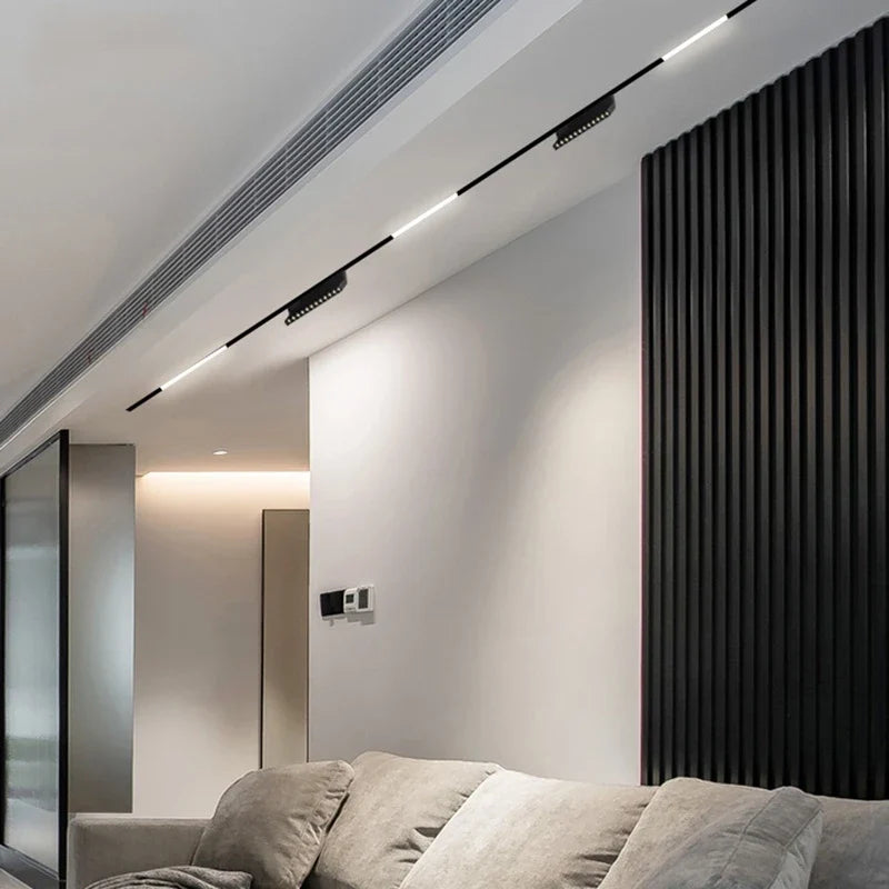 New Magnetic Track Light - Dimmable with Remote Control and 48V LED Ceiling Lamp ceiling light