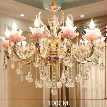 European Crystal Chandelier and Wall Light – style and size option 11
