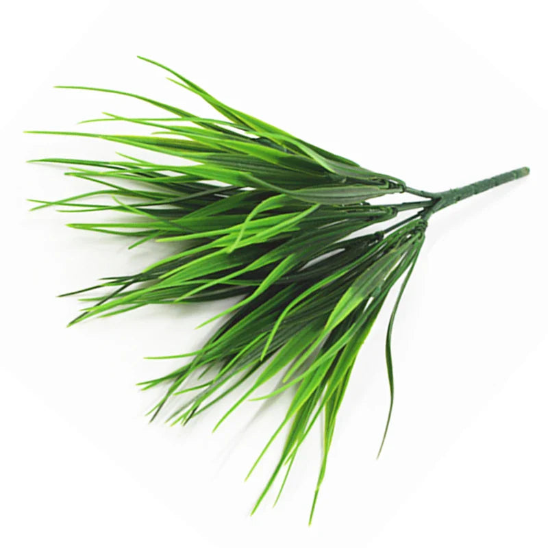 Dlight Decor Onion Grass Bunch for Natural Green Wall and Home Decor 28cm 1pc