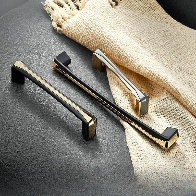 American Zinc Alloy Cabinet Handles - Solid Drawer Knobs for Wardrobes Closets and Furniture Handles