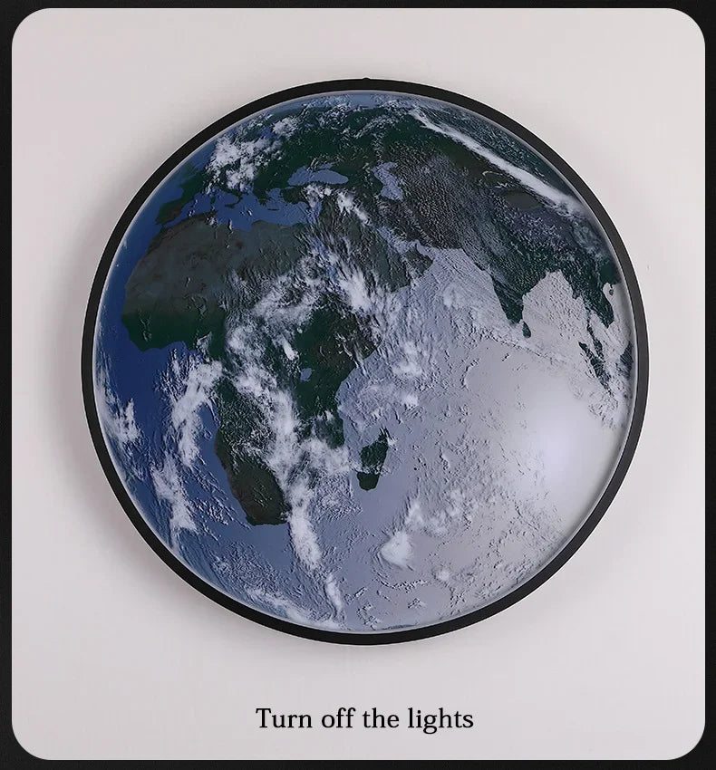 Dlight Decor Planet Mural Wall Light for Interiors Wall Art
