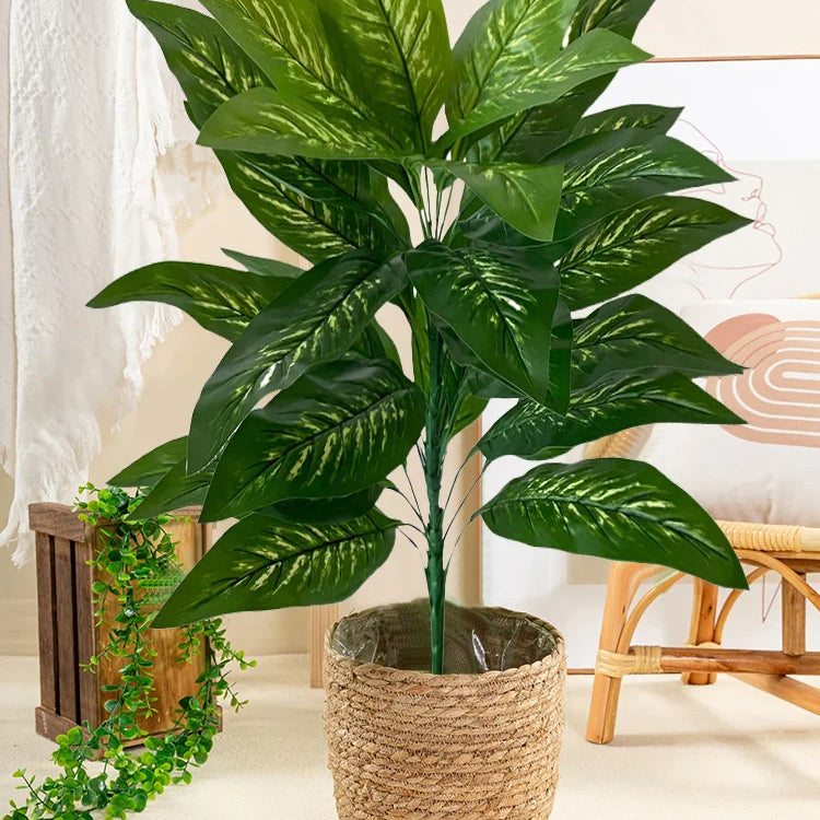 Dlight Decor Tropical Plant Branch for Home and Garden Display