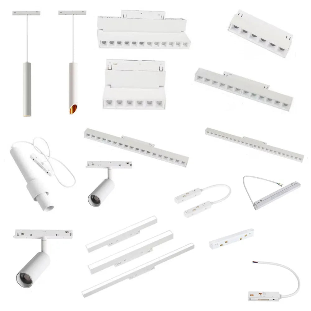 Modern Magnetic Track Lights - Embedded LED Spotlight Downlight ceiling light