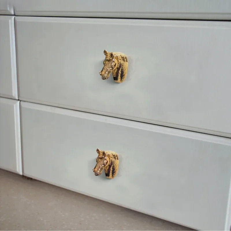 Creative Horse Head Cabinet Knobs Knobs