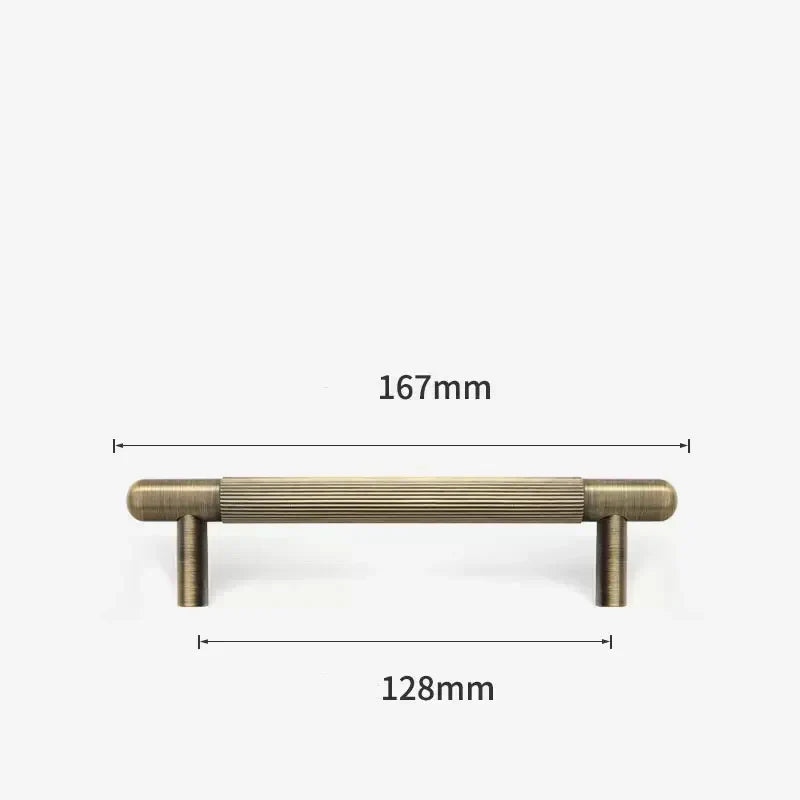 Bronze Cabinet Handles – Antique Furniture Pulls for Wardrobe Vintage Drawer and Cupboard 167mm Handles