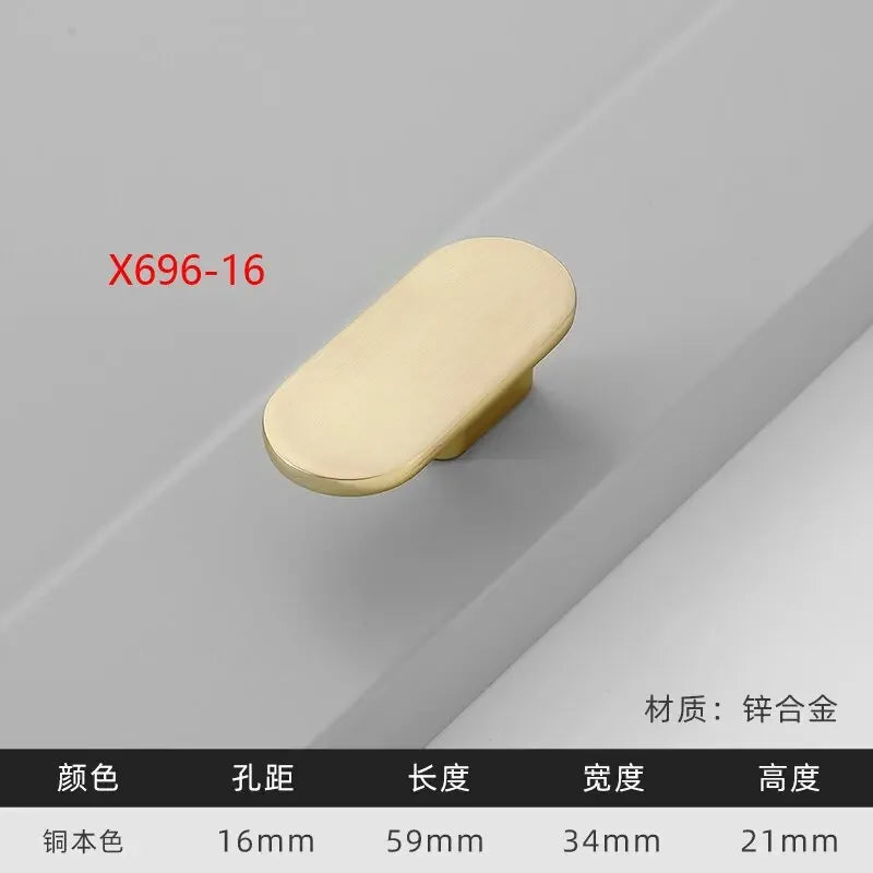 Modern Gold Kitchen Cupboard Drawer Handles – Chinese Style Decorative Knobs X696-16 Handles