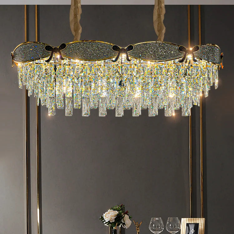 Living Room Lamp - Postmodern Light Luxury Crystal Chandelier New High - End Design For Atmosphere