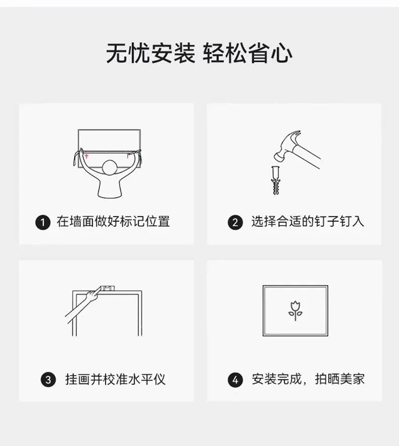 Dlight Decor Mountain LED Wall Art Light Panel Wall Art