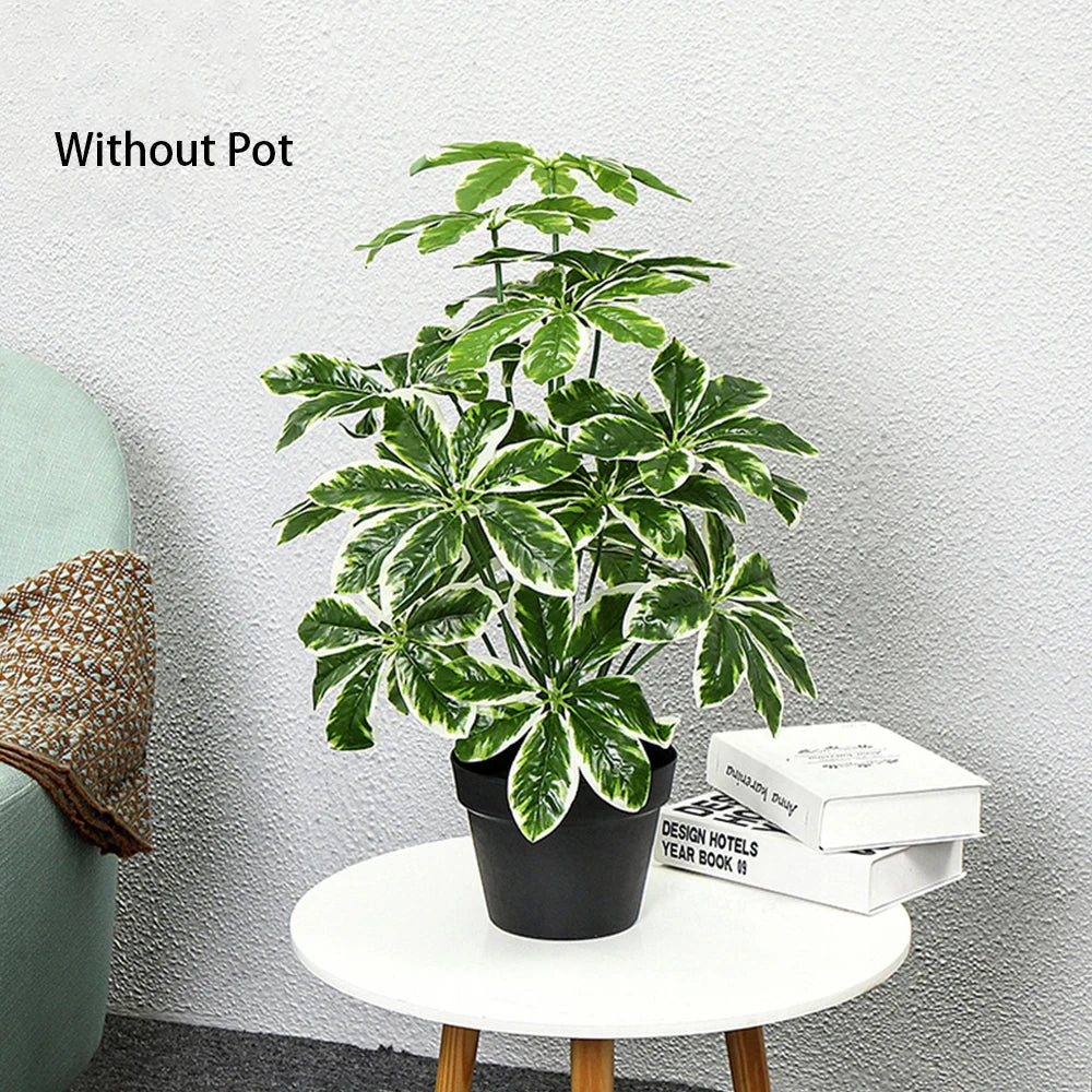 Dlight Decor 65 to 75cm Tropical Monstera Plant with Turtle Leaves