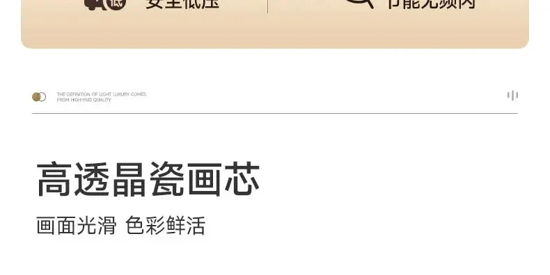 Dlight Decor Silent LED Wall Clock in Nordic Style wall Art