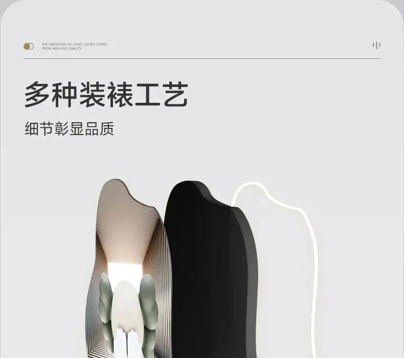 Dlight Decor Silent LED Wall Clock in Nordic Style wall Art