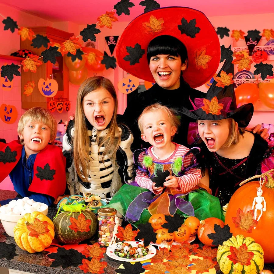 Dlight Decor Maple Leaves Set for Autumn Wall and Table Decor