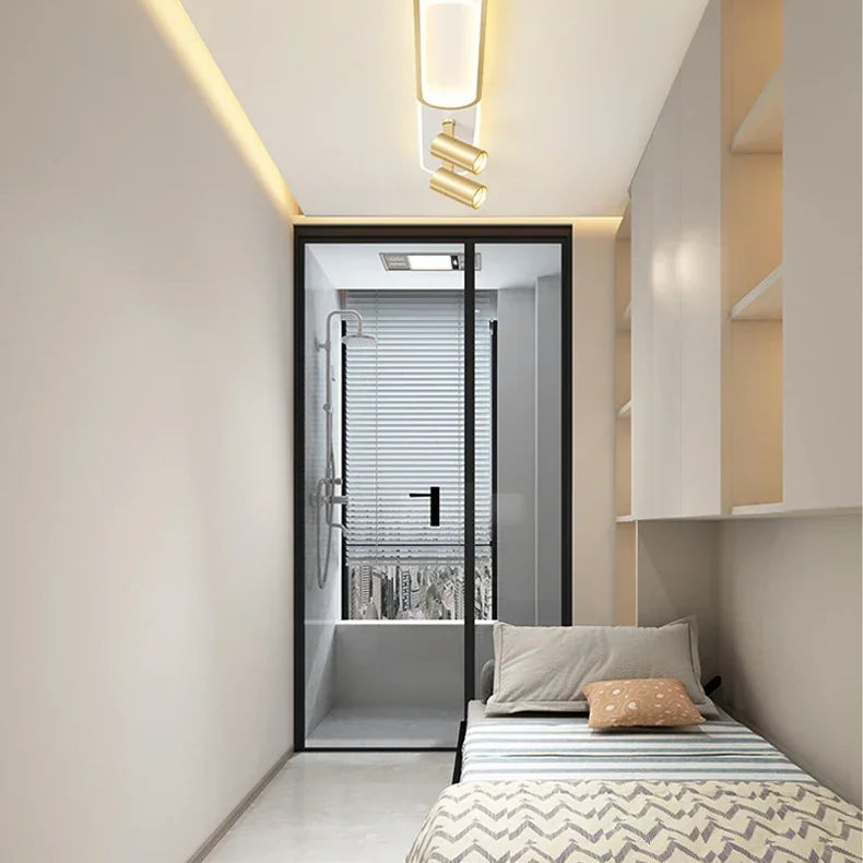 Contemporary Led Ceiling Lamps With Spotlight - Stylish Lighting For Living Spaces And Cloakrooms