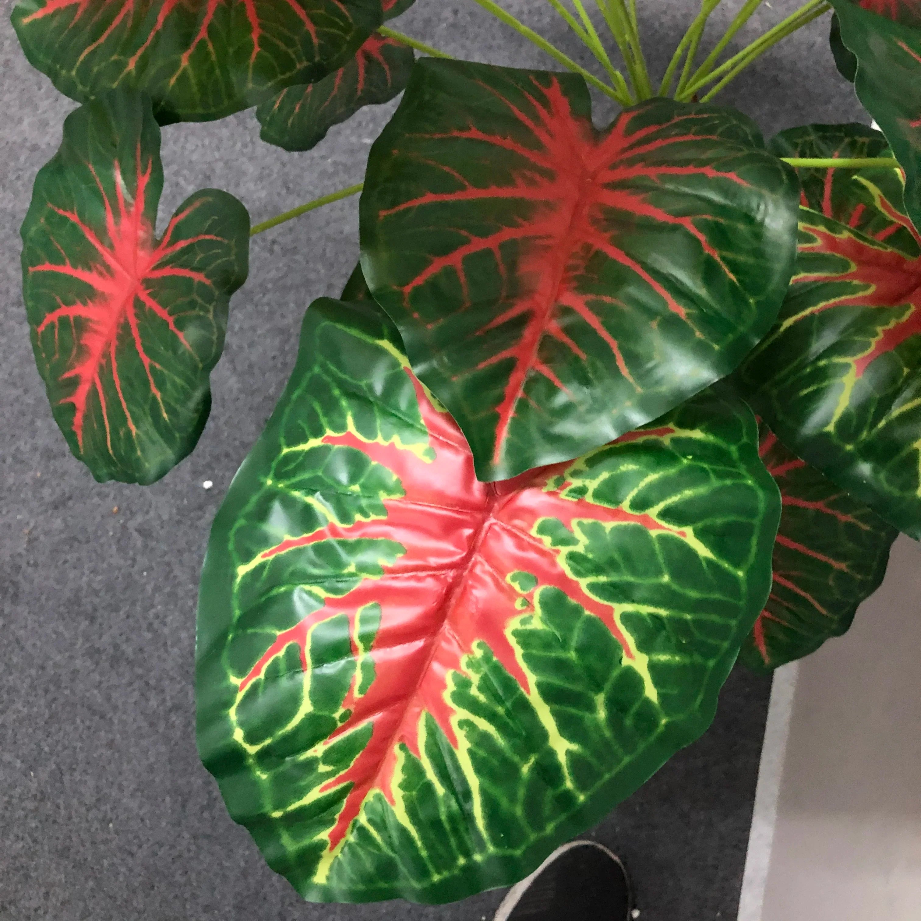 Dlight Decor White Monstera Palm for Bold Floor Styling