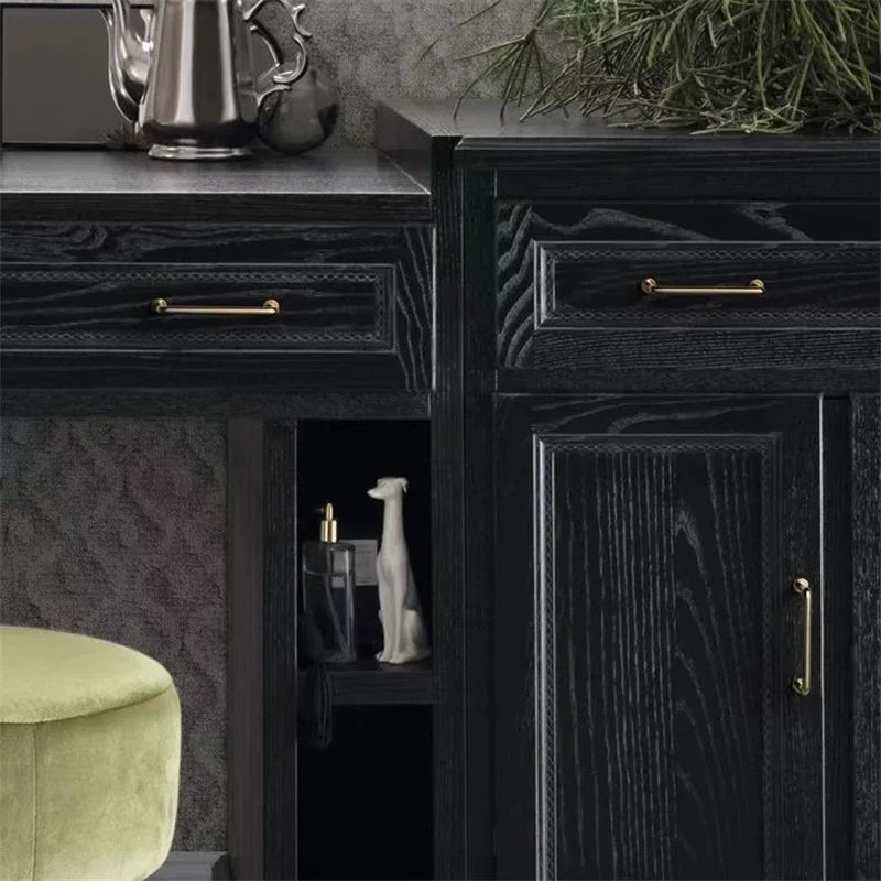 Antique Zinc Alloy Drawer and Cabinet Handles – Retro Bronze Vintage Style Handles