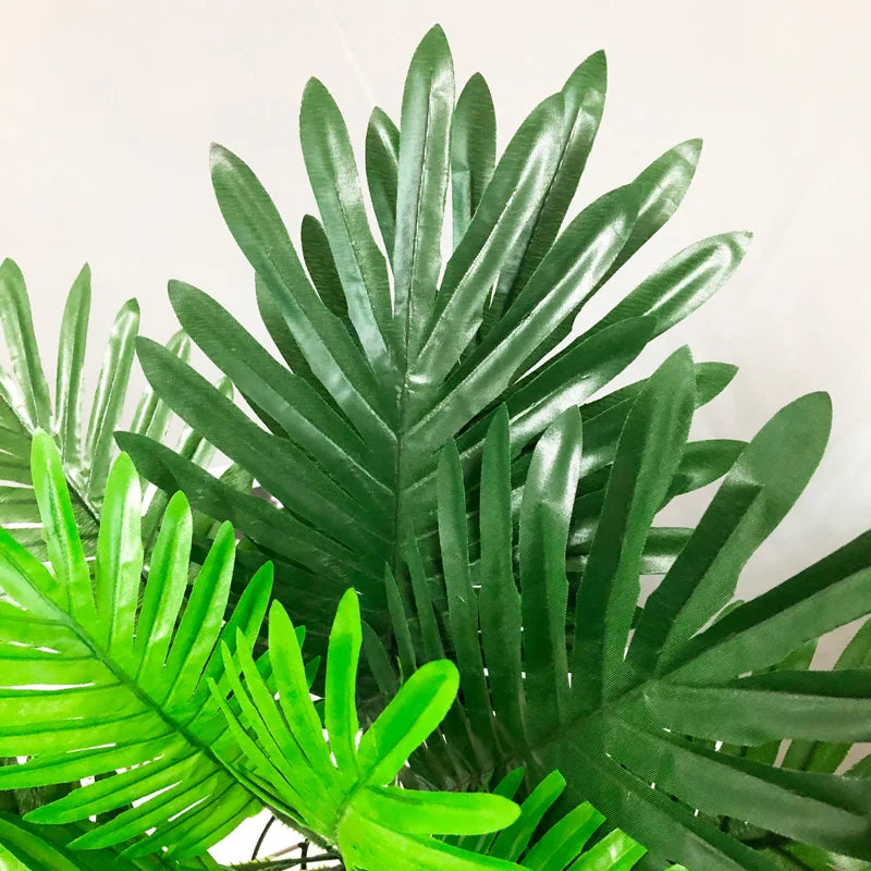 Dlight Decor 50cm Palm Plant with 18 Tropical Leaves 50cm 18Leaves