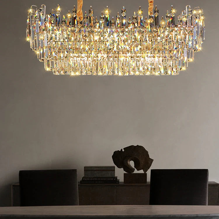 Exquisite Light Luxury Crystal Chandelier For Elegant Living And Dining Spaces Chandelier