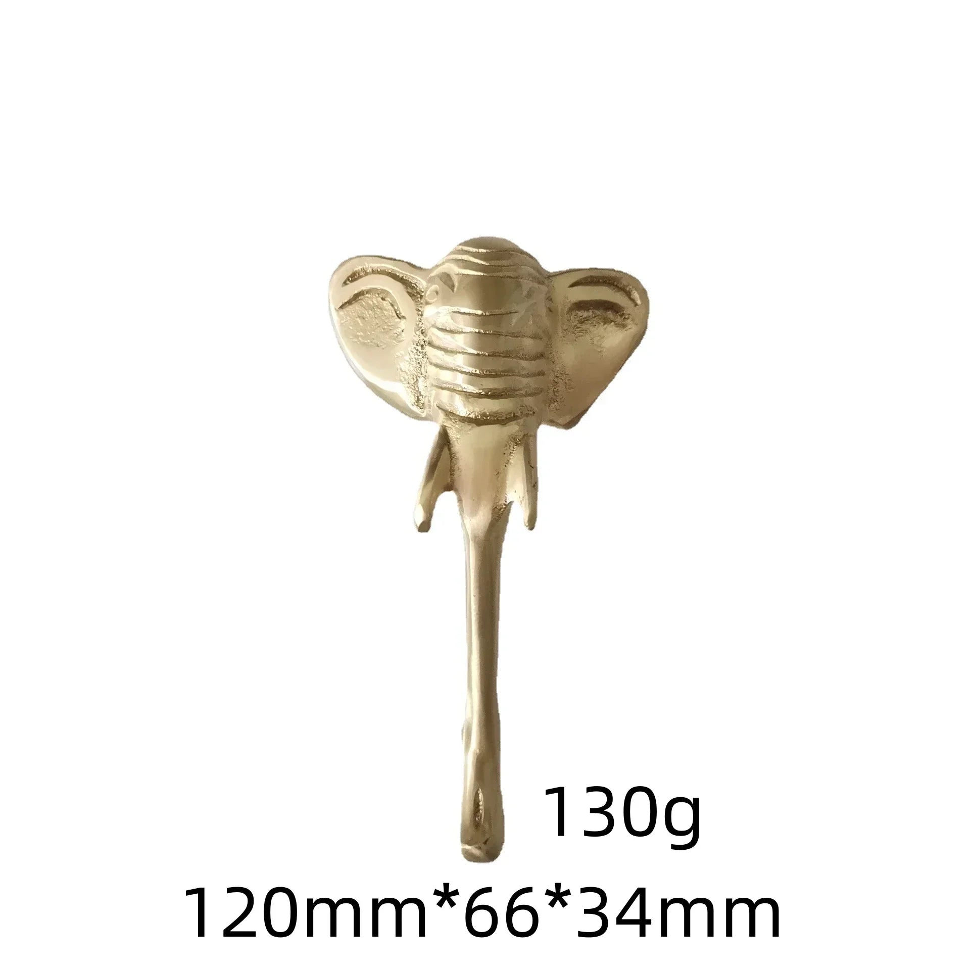 Luxury Brass Solid Handle Pure Copper Animal Shape High-grade Gold Wardrobe Dresser Drawer Cabinet Pulls Furniture