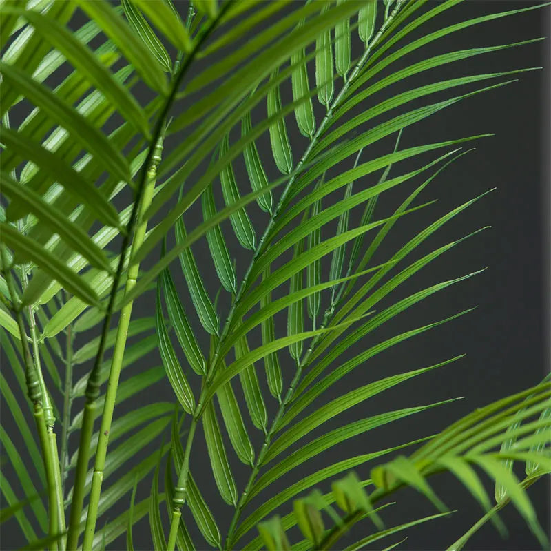 Dlight Decor 88cm Tropical Palm Fern Branch with Real Touch Leaves