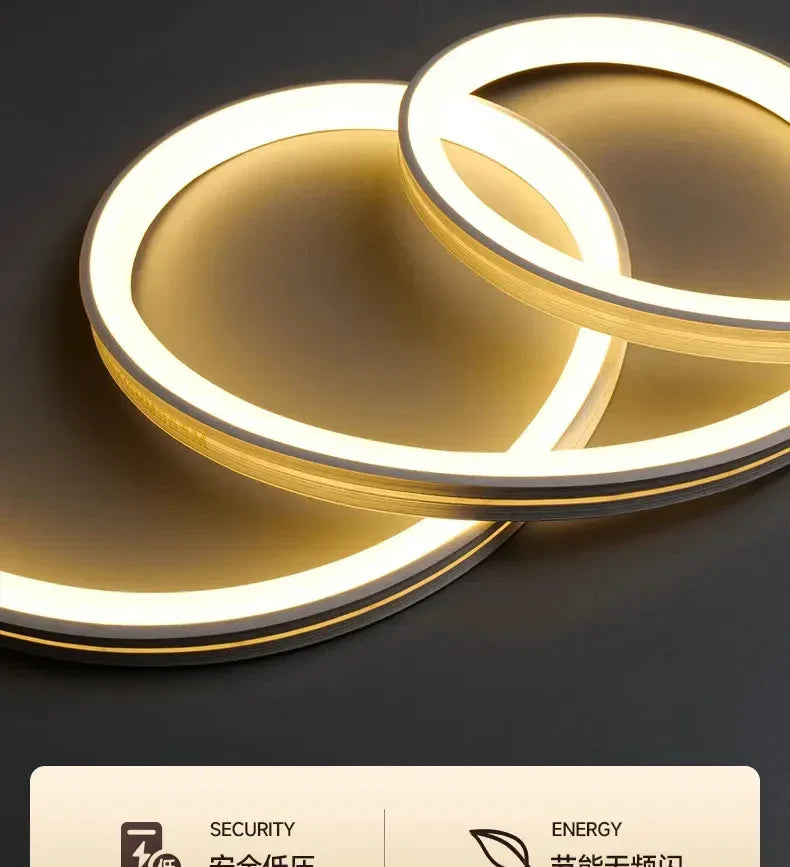 Dlight Decor Silent LED Wall Clock in Nordic Style wall Art