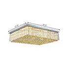 Lauren Radiant Crystal Chandelier: Light Up Your Bedroom In Style