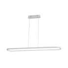 23.5’/35.5’/47’ Wide Oval Acrylic Ceiling Pendant Led Island Light Stepless Dimming