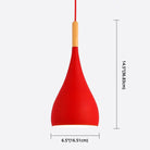 Kiara Modern Teardrop Pendant: A Touch Of Elegance For Your Space