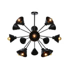 Embrace The Mid - Century Charm: The Industrial Sputnik Chandelier