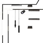 New Magnetic Track Light - Dimmable with Remote Control and 48V LED Ceiling Lamp ceiling light