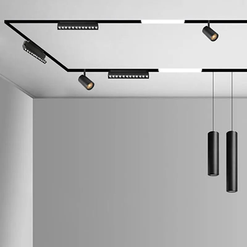 New Magnetic Track Light - Dimmable with Remote Control and 48V LED Ceiling Lamp ceiling light