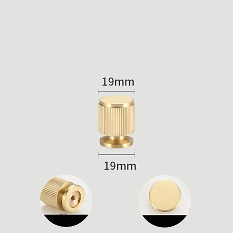 Gold and Black Solid Brass Handles – Straight Line Cabinet T-Bar and Wardrobe Pulls TB9013-G19 Handles