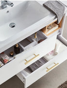 12x12mm Brass Wardrobe Handles – Modern Square Cabinet Pulls for Drawers and Dressers (50mm-380mm) Handles