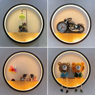 Dlight Decor Minimalist Cartoon Wall Light for Kids Wall Art
