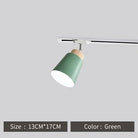 Macaron Nordic Track Light Modern COB Rail Spotlight Living Room Restaurant Wooden Ceiling Lights Commercial Shop Light
