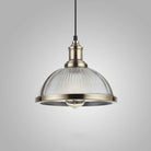 Vintage Glass Shade Hanging Lamp - Loft Luminaire Suspension Led Pendant For Dining Room And Office