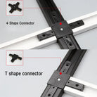 Led Track Light Rails 0.5M 2 Wire 3 Wire Connector Jointer Led Rail For Store Home Spotlight Lighting ceiling light