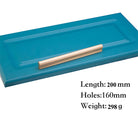 6pcs Solid Brass Cabinet Handles and Knobs – European Wardrobe Pulls and Drawer Bars L200mm Hole 160mm Pulls