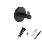 Brass Wall Hook – Gold and Black Towel Hanger for Bathroom Kitchen and Bedroom Storage black wall Hook