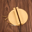 Half-Round Brass Wardrobe Handles – Modern Gold Black and Silver Cabinet Pull Knobs (100mm/120mm/150mm) knob