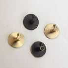 Brass Wall Hook – Gold and Black Towel Hanger for Bathroom Kitchen and Bedroom Storage wall Hook