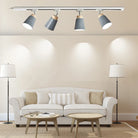 Macaron Nordic Track Light Modern COB Rail Spotlight Living Room Restaurant Wooden Ceiling Lights Commercial Shop Light