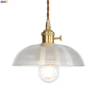 Nordic Glass Pendant Light - Elegant Copper Fixture For Dining And Living Spaces Lights