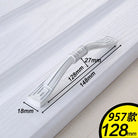 European Ivory White Cabinet Handle – Elegant Zinc Alloy Drawer Pulls for Dressers Closets and Cupboards (96mm) 957-128