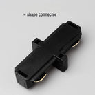 Led Track Light Rails 0.5M 2 Wire 3 Wire Connector Jointer Led Rail For Store Home Spotlight Lighting I Shape connector