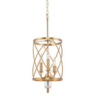 Vintage Crystal Retro Industrial Chandelier With Three Heads For Kitchen And Dining Elegance