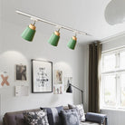 Macaron Nordic Track Light Modern COB Rail Spotlight Living Room Restaurant Wooden Ceiling Lights Commercial Shop Light