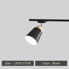 Macaron Nordic Track Light Modern COB Rail Spotlight Living Room Restaurant Wooden Ceiling Lights Commercial Shop Light