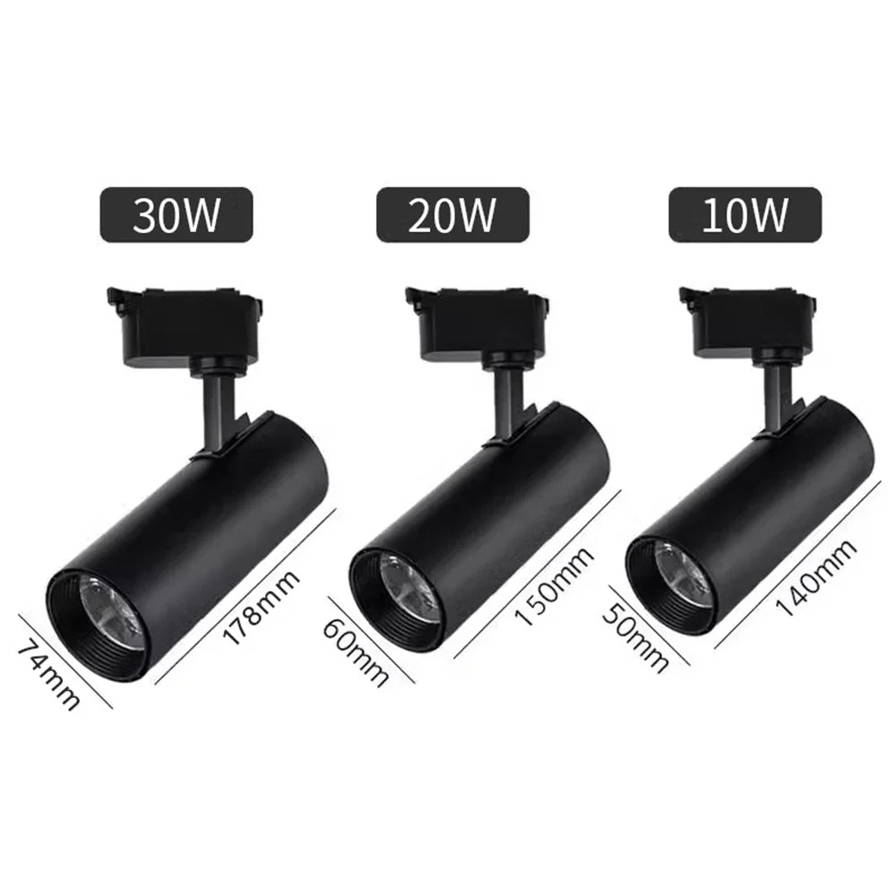 3-Wire LED Track Light - Ceiling Spot Lamp for Clothing Shops ceiling light