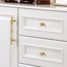 Gold Brass Cabinet Bar Handle – American Vintage Drawer Pull and Wardrobe Knob Handles