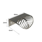 Leaf Shape Brass Handles – Hidden Knobs for Furniture Drawer Dresser and Wardrobe TS3001-S60 Knob